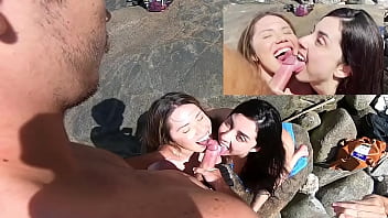 CA&Ccedil_ADORAS DE PAU NA PRAIA DE NUDISMO