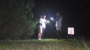 I Met Two Fans At The Club: Blonde and brunette babes team up to please