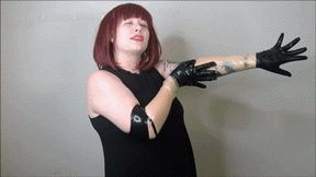 *850X480* Stroke it for Step-Mommy-JOI in Latex Gloves TABOO MP4