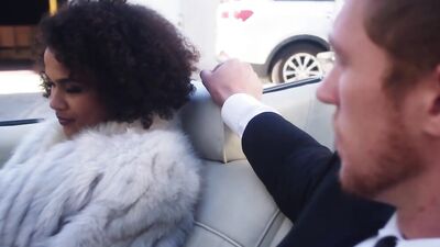 Oliver Flynn is banging a curly-haired ebony girl Alina Ali