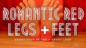 Romantic Red Legs and Feet