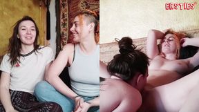 Ersties - Zora and Innana experience a wet squirting date