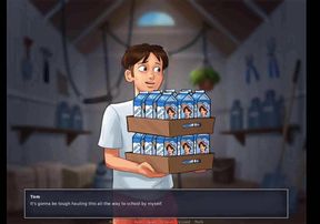 Summertime saga: breast milk delivery ep 115, 116