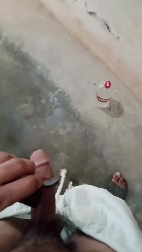 Early Morning Sexy Boy Masterbate in Bathroom