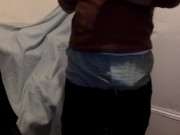 Sagger Gets Boner and Caught Jerking Off