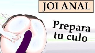 Spanish JOI anal challengue. Orgasm included.