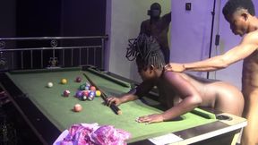 Homemade Amateur Sex by the Snooker