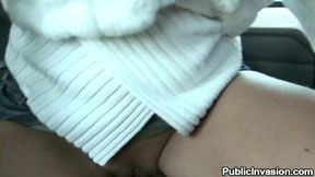 european blonde with big tits takes it the ass