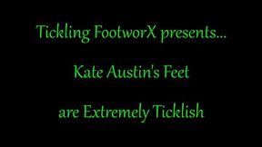 Kate Austin's Feet are Extremely Ticklish
