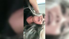 Public milf gets turned on
