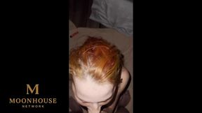 backseat hookup: confident pov with a feisty redhead