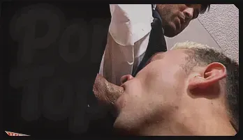 Stepson and Stepdad Bareback Blowjob and Breeding