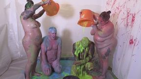 BBGG Halloween messy fun