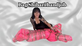 Bag Shibari handjob