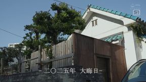 Lonely student seduces older caretaker in empty dorm during New Year's