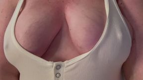 POV I’m Going Out with Some Girlfriends to Do Some Line Dancing at My Favorite Country Bar! Im Wearing this Sexy White Top (braless) Over My Big Natural Tits with a Tiny Mini Skirt & Boots! What do you think? Tip me if you love it!