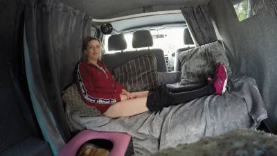 Pussy Sniffer In The Campervan