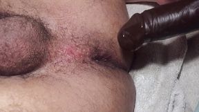 Wet Tips for Slutty Pleasure – Anal Dildo Solo Fun Close-Up