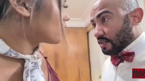professora safada dando no pelo para o aluno virgem gozou gostoso no sexo anal - marsha love e felipe costa