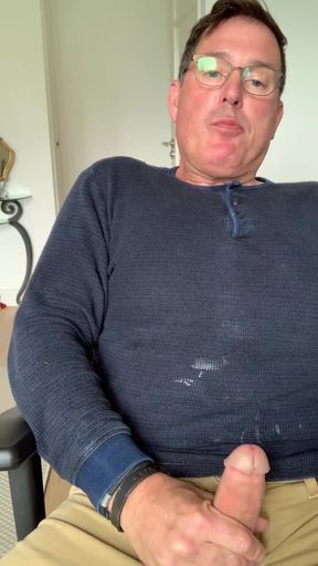 Just Another Home Edging and Jerk-off Session