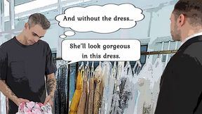 A Dress Shop Encounter