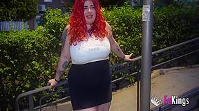 Trans Vs. Curvy Girl. Bella Vidal And Leia Saez Fuck Each Other 26 Min