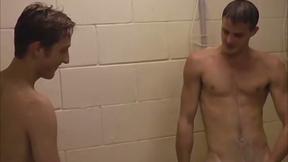BadBoysBootCamp: Mutual Jerk Off In Campsite Showers With Chad Mason And Max Ham