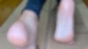 Ebony Yogi Sole Tease