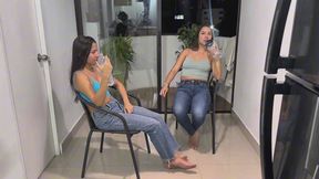 HUMILIATED, URINATED AND OBLIGATION TO WEAR DIAPERS FOR 7 DAYS
