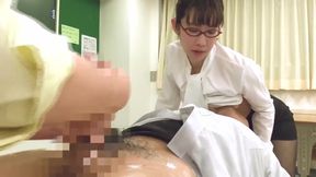 Lost in the Valley of Her Asia-sized Cleavage, Teacher&#039;s Assistant Feverishly Titsucking, While Getting a Handsy Job