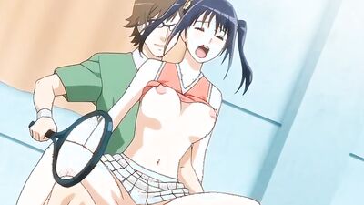 Sexy step sister gets hard fucked in a dirty hentai video with dirty talk and rough sex