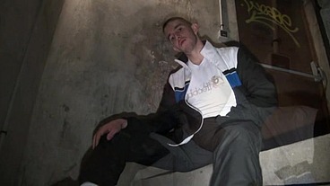 scally boys in jogign and sneakers fuck in domination