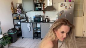 Polish Student Plays with a New Toy