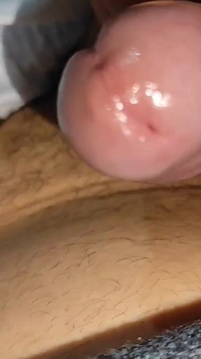 Big Veiny Cock Stimulated Waiting for the Load.