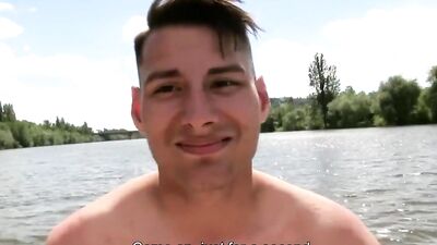 Czech Hunter 542 - Horny Male Stud Interviews The New Employee And Fucks Him