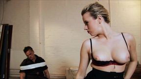 syren sexton wears lingerie while fucking