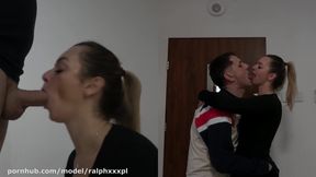 After Work Surprise: A Kiss with My Husband in Stunning 4K