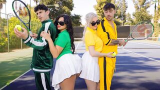 kenzie taylor mona azar tennis class with stepmoms_1