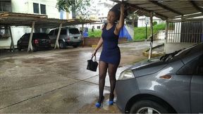Yury Elegant in Heels and Pantyhose