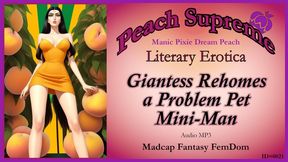 Giantess Rehomes a Problem Pet Mini-Man [POV Erotic Audio] [Adult Fairy Tale Fantasy] ***MP3***