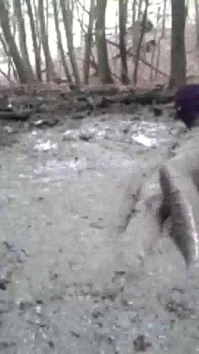 Must-share moment from "in a mini dress she is playing in the mud"