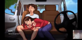 I Fuck my MILF Step-Mom in the car in public!! SUMMER TIME SAGA DEBBIE!!