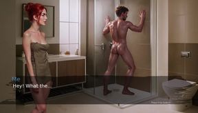 Stepsister Wants To Suck Stepbrother's Dick In Bathroom