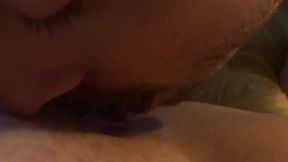 BOYFRIEND LICKS &mdash;  SUCKS AND FUCKS MY PUSSY WITH HIS DRIPPING DIC IN A COCKRI