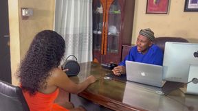 I Went to Greet My Stepsister Husband at Him Office and We Fuck