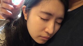 Fetish video of a Japanese pharmacist with a nice figure