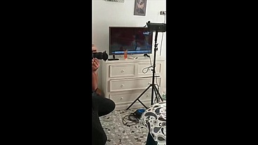Mature ts woman fucking clients and masturbating her big cock