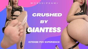 Crushed by Giantess Momo [POV][FULL HD]