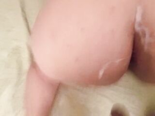 I've sex with my ally from the country, that babe comes to the town just to have sex with me all day, then that babe goes all overspread in milk to her boyfriend's