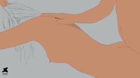 PUSH ME HARD Amy has to lean against the wall because Louis is pushing so hard